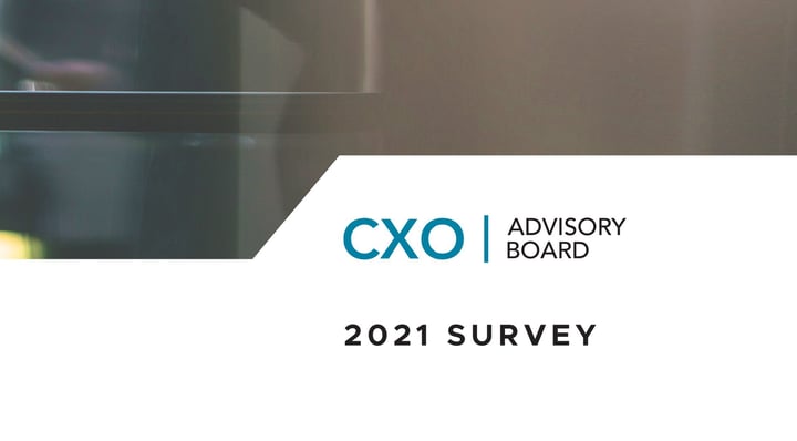 Enterprise CXO Priorities for 2021