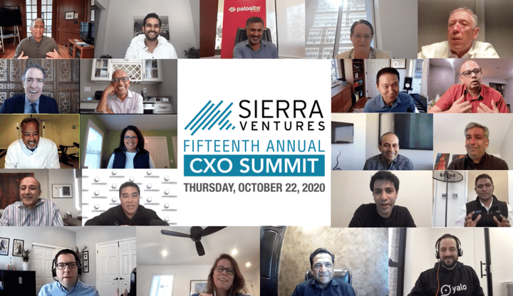 Sierra Ventures 15th Annual CXO Summit (Virtual!)