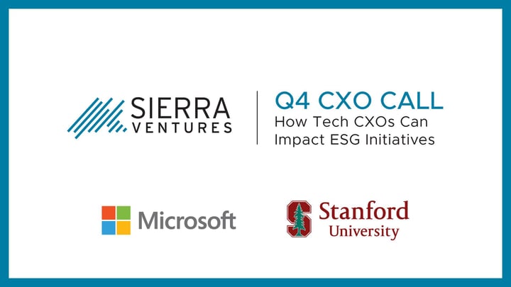How Tech CXOs Can Impact ESG Initiatives